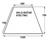 sklo bočne