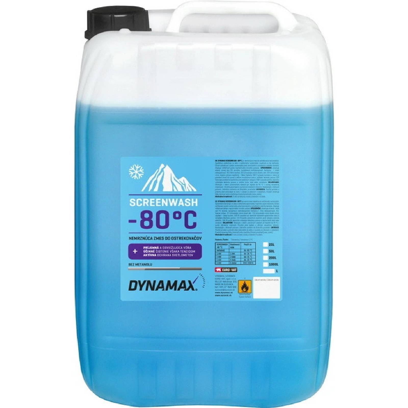 DYNAMAX SCREENWASH -80