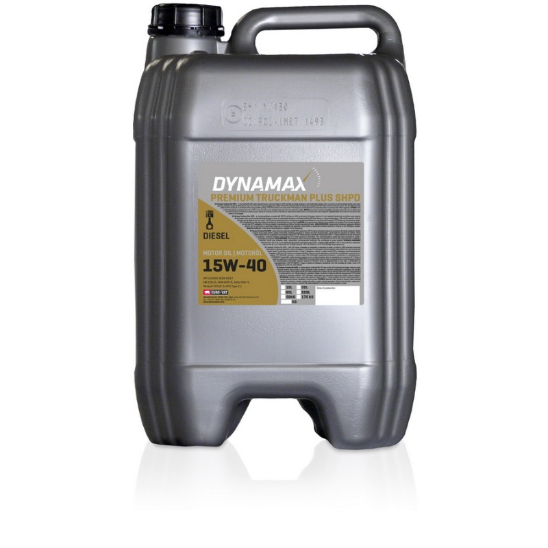 DYNAMAX PREMIUM TRUCKMAN PLUS SHPD 15W40